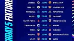 Jadwal UCL Malam Ini Pekan 5 Banyak Big Match Tersaji: Mulai 26 Sampai 27 November 2025 Jadwal UCL Malam Ini