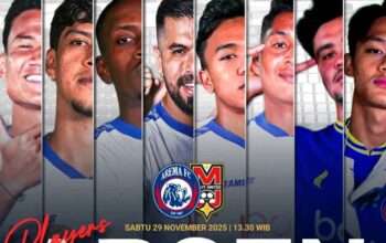 Arema FC Pusing Banyak Pemain Absen Jelang Laga Lawan Malut United