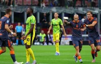 Hasil Lengkap Liga Italia: Inter dan AS Roma Kompak Menang