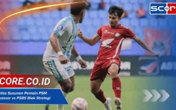 Analisa Susunan Pemain PSM Makassar vs PSBS Biak Strategi Kemenangan