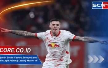Benjamin Sesko Cedera Berapa Lama Absen Laga Penting Leipzig Musim Ini