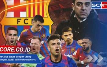 Daftar Klub Eropa dengan utang terbanyak 2025: Barcelona Nomor 1?