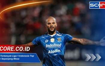 Gol Terbanyak Liga 1 Indonesia Top Skor Sepanjang Masa