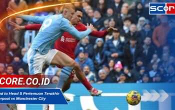 Head to Head 5 Pertemuan Terakhir Liverpool vs Manchester City (Update)