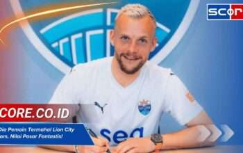 Ini Dia Pemain Termahal Lion City Sailors, Nilai Pasar Fantastis!