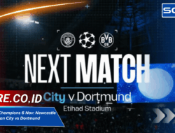 Jadwal Liga Champions Kamis 6 November 2025: Newcastle vs Athletic Club, Man City vs Dortmund