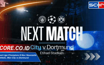 Jadwal Liga Champions Kamis 6 November 2025: Newcastle vs Athletic Club, Man City vs Dortmund