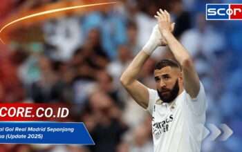 Jumlah Gol Real Madrid Sepanjang Masa dan Rekor Terbarunya 2025