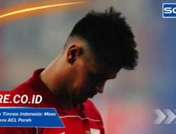Kabar Buruk Timnas Indonesia: Mees Hilgers Cedera ACL Parah, Divonis Absen 9 Bulan