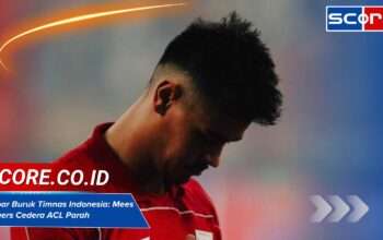 Kabar Buruk Timnas Indonesia: Mees Hilgers Cedera ACL Parah, Divonis Absen 9 Bulan