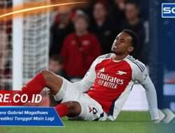 Kondisi Cedera Gabriel Magalhaes Terbaru & Prediksi Tanggal Main Lagi