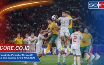 Liga Australia Peringkat Berapa Di Dunia Cek Ranking AFC & FIFA 2025