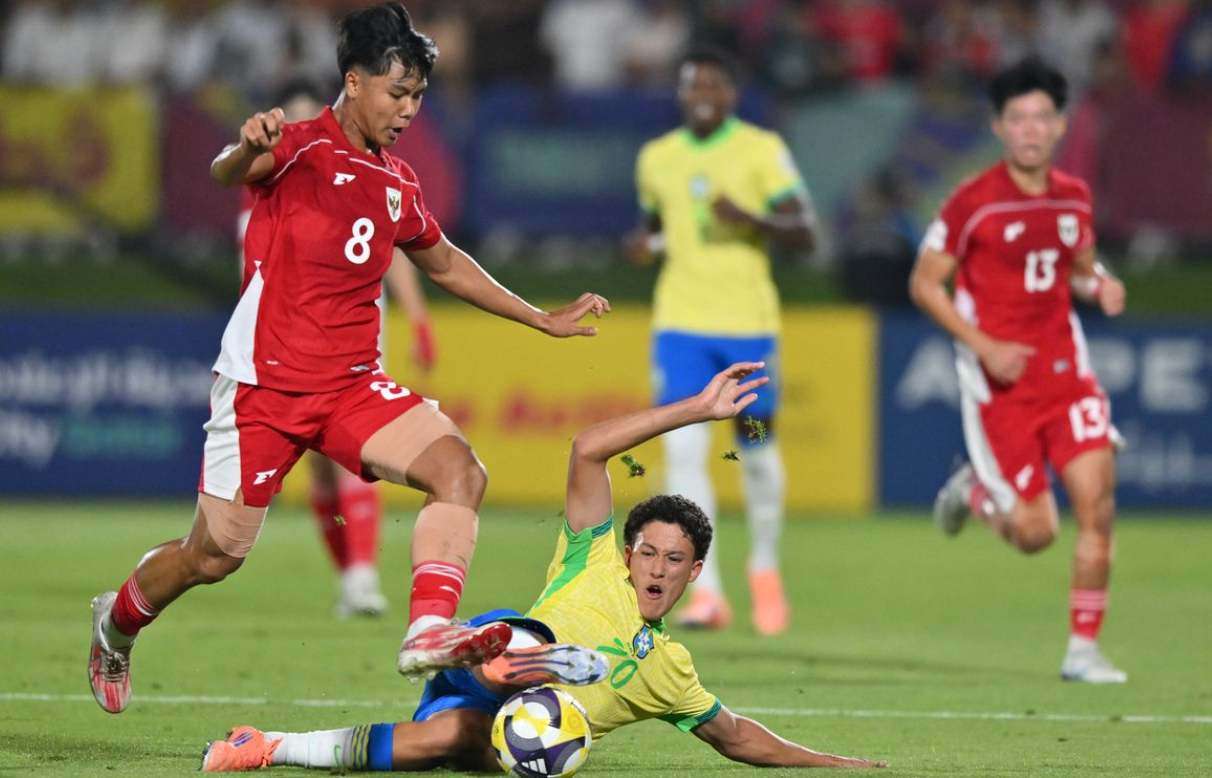 Nilai & ulasan performa pemain Timnas U17 lawan Brasil.