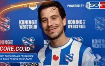 Pemain Termahal Liga 1 Sepanjang Masa, Siapa Pegang Rekor 2025?