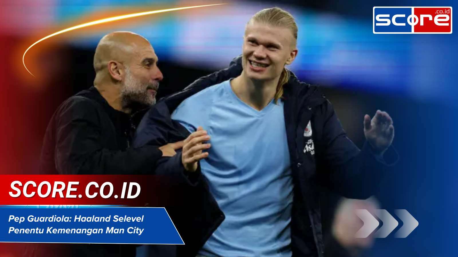 Pep Guardiola Haaland Selevel Penentu Kemenangan Man City