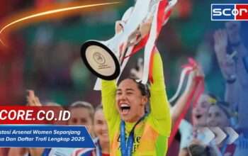 Prestasi Arsenal Women Sepanjang Masa Dan Daftar Trofi Lengkap 2025