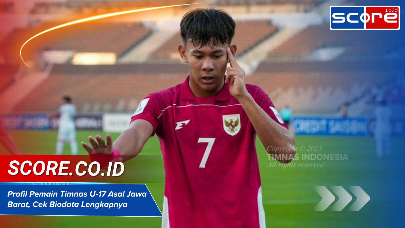 Profil Pemain Timnas U-17 Asal Jawa Barat, Cek Biodata Lengkapnya