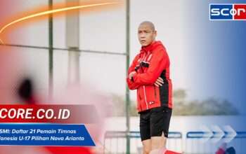 RESMI: Daftar 21 Pemain Timnas Indonesia U-17 Pilihan Nova Arianto