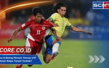 Rapor & Rating Pemain Timnas U17 vs Brasil: Siapa Tampil Terbaik?