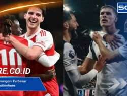 Rekor Kemenangan Terbesar Arsenal vs Tottenham di Sejarah Liga Inggris