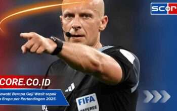 Terjawab! Berapa Gaji Wasit sepak bola Eropa per Pertandingan 2025