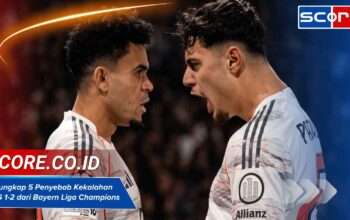 Terungkap 5 Penyebab Kekalahan PSG 1-2 dari Bayern di Liga Champions