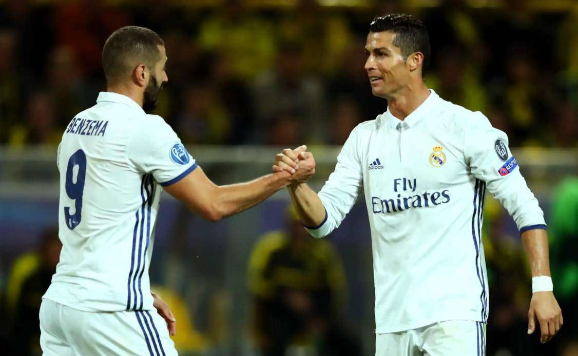 Total gol Los Blancos di semua kompetisi resmi.