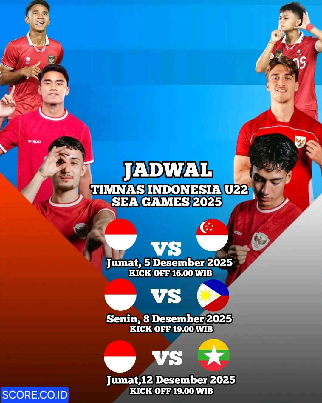 Prediksi Skor Indonesia vs Filipina di SEA Games 2025: Anjing Jalanan Siap Patahkan Sayap Garuda