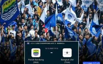 Prediksi Skor Persib vs Bangkok United: Jadi Laga Hidup Mati Bagi Bojan Hodak, 10 Desember 2025