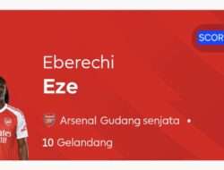 Statistik Eberechi Eze yang Mengejutkan: Dari Pemain Tarkam Kini Jadi Superstar Arsenal