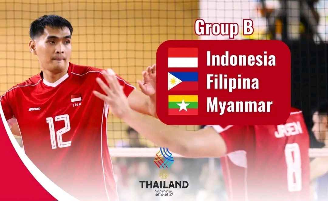 Daftar Pemain Voli Putra Indonesia di Sea Games 2025: PBVSI Bawa 14 Daftar