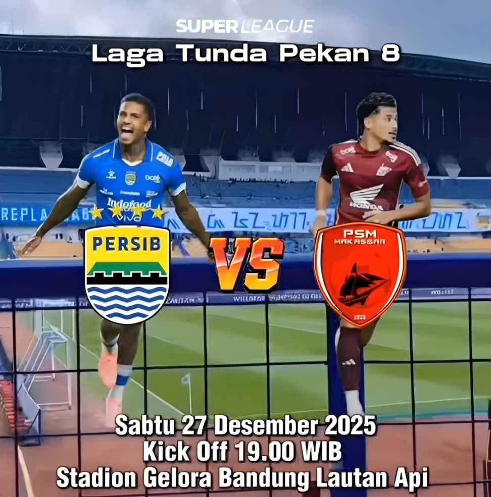 Pelan-pelan Asal Klakon, Laga Persib vs PSM Jadi Perebutan Puncak Klasemen dengan Borneo