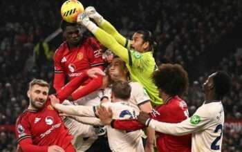 Hasil Pertandingan MU vs Bournemouth 4-4: Drama 8 Gol Tanpa Hasil