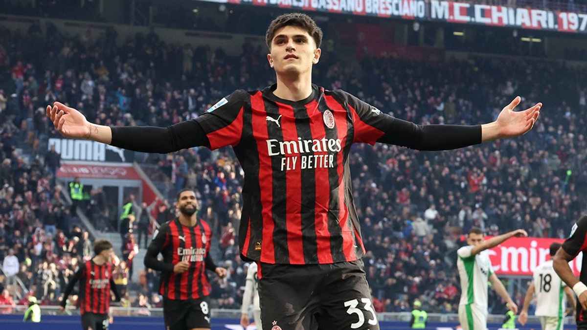 Hasil Pertandingan AC Milan vs Sassuolo 2-2: Jay Idzes dkk Curi Satu Poin