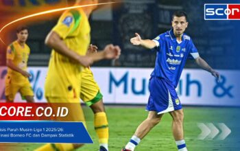 Analisis Paruh Musim Liga 1 2025/26: Dominasi Borneo FC dan Dampak Statistik Thom Haye di Persib