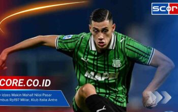 Jay Idzes Makin Mahal! Nilai Pasar Tembus Rp197 Miliar, Klub Italia Antre