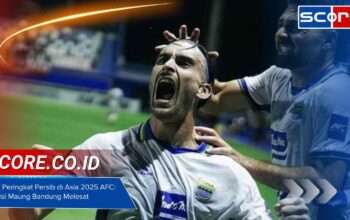 Cek Peringkat Persib di Asia 2025 AFC: Posisi Maung Bandung Melesat