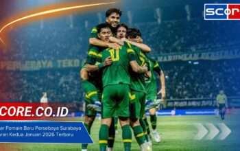 Daftar Pemain Baru Persebaya Surabaya Putaran Kedua Januari 2026 Terbaru