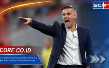 Gaji john Herdman Per bulan Bedah Taktik 3-4-3 & Revolusi Sains Olahraga Eks Pelatih Kanada