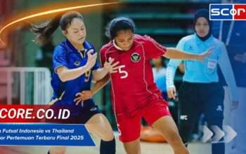 H2h Futsal Indonesia vs Thailand Rekor Pertemuan Terbaru Final 2025