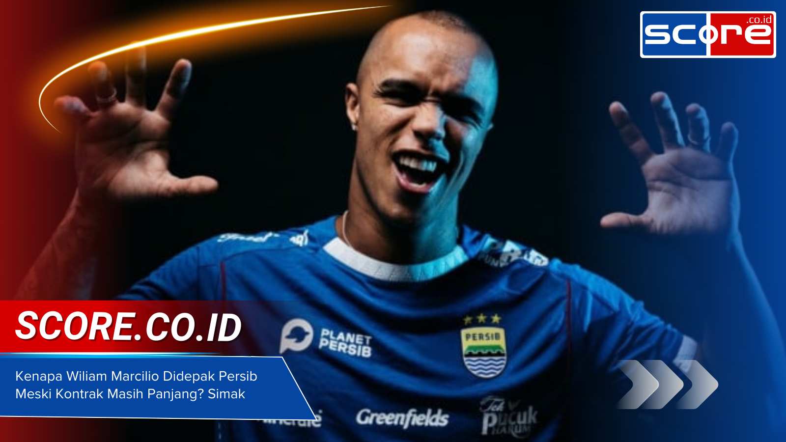Kenapa Wiliam Marcilio Didepak Persib Meski Kontrak Masih Panjang? Simak