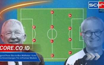 Mengenal Peran Box-to-Box Midfielder: Kunci Utama Keseimbangan Tim di Formasi Modern