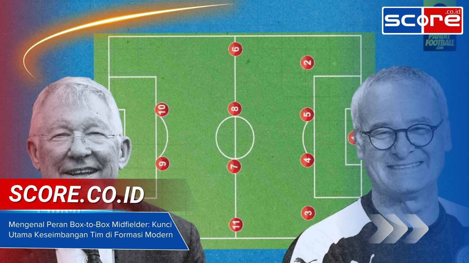 Mengenal Peran Box-to-Box Midfielder: Kunci Utama Keseimbangan Tim di Formasi Modern