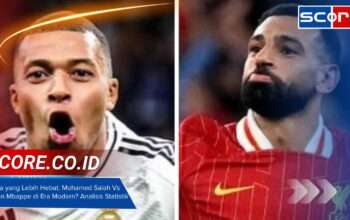Siapa yang Lebih Hebat: Mohamed Salah Vs Kylian Mbappe di Era Modern? Analisis Statistik 2025