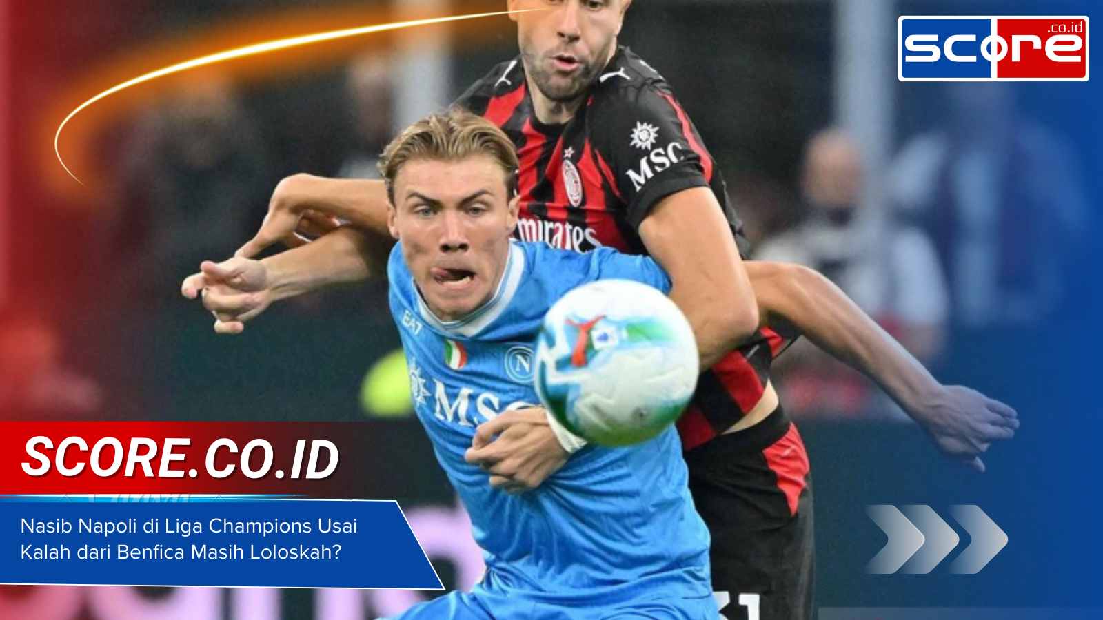 Nasib Napoli di Liga Champions Usai Kalah dari Benfica Masih Loloskah?