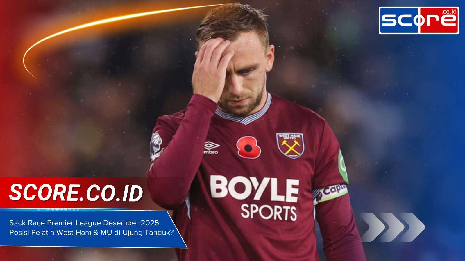 Pelatih Liga Inggris yang terancam dipecat  West Ham & MU di Ujung Tanduk?