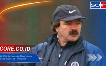 Pelatih PSG dari Masa ke Masa Hingga Sekarang 2025: List Terlengkap