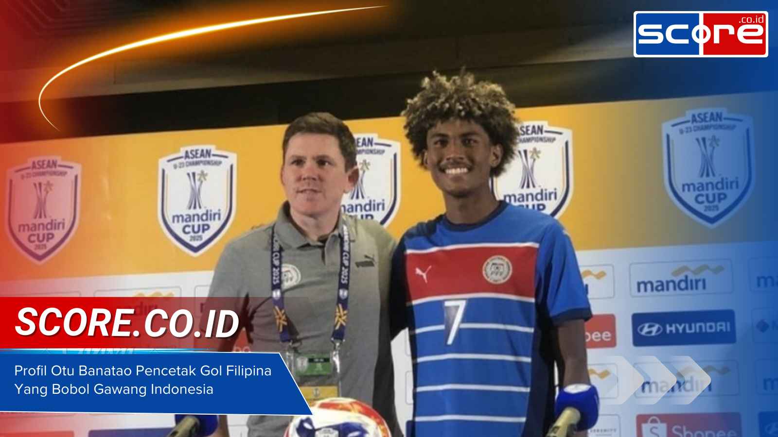 Profil Otu Banatao Pencetak Gol Filipina Yang Bobol Gawang Indonesia