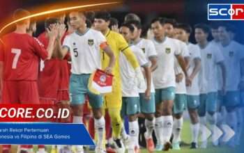 Sejarah Rekor Pertemuan Indonesia vs Filipina di SEA Games