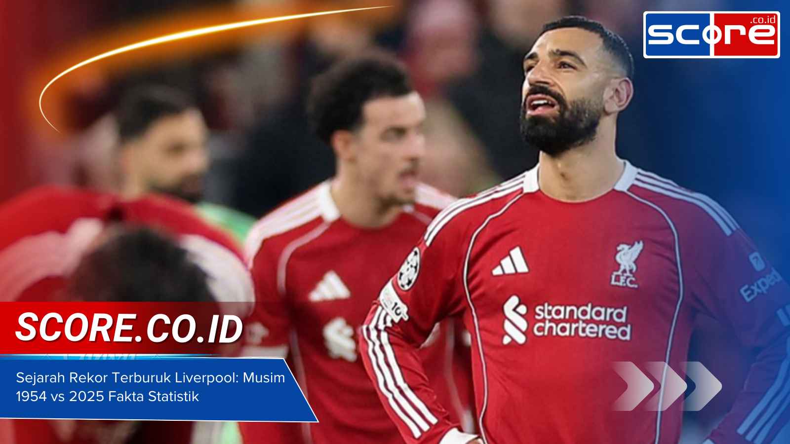 Sejarah Rekor Terburuk Liverpool: Musim 1954 vs 2025 Fakta Statistik